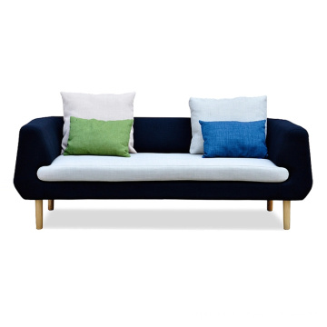 Современный стиль гостиной диван с мягким сиденьем ткани